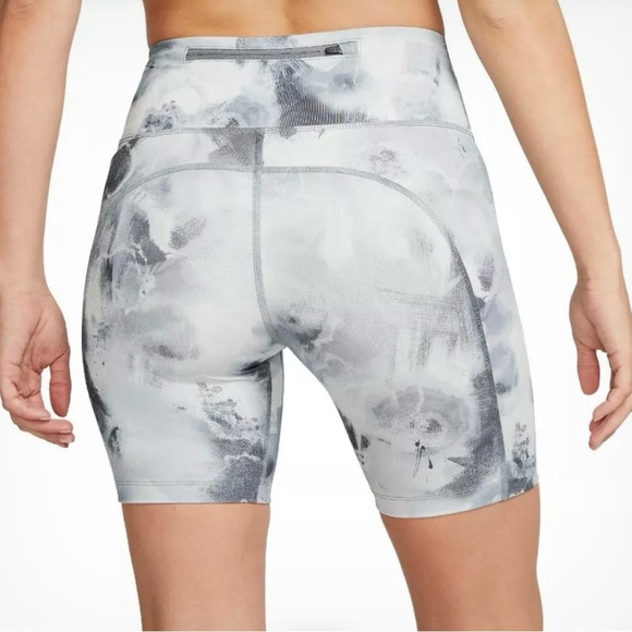 Nike Black and Gray Athletic Shorts with Moisture-Wicking Fabric - Picture 7 of 13